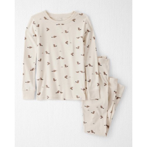 Kid Organic Cotton Pajamas in Beavers' Creek Print - Little Planet | Carter's