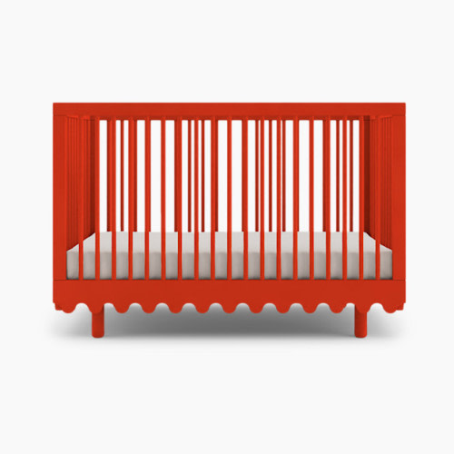 Oeuf Moss Crib - Tomato