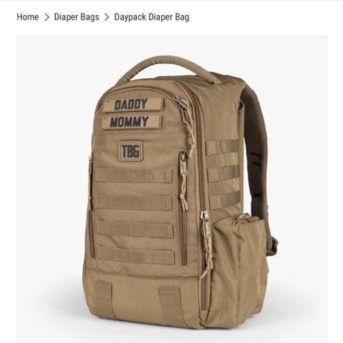 Daypack Diaper Bag by TBG – Tactical Baby Gear