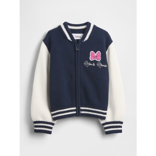 Gap × Disney Baby & Toddler Minnie Mouse Varsity Sweater
