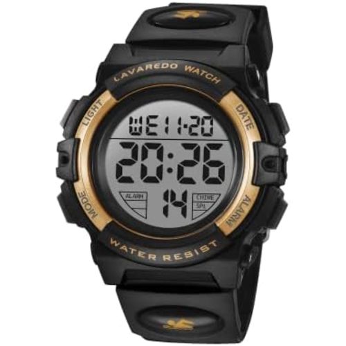 Kids Watch,Boys Watch for 3-15 Year Old Boys,Digital Sport Outdoor Multifunctional Chronograph LED 50 M Waterproof Alarm Calendar Analog Watch for Children with Silicone Band,Kids Gift