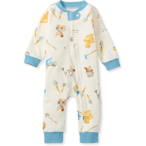 Burt's Bees Baby Unisex Sleep and Play Pajama, Footless One-Piece Zipper PJ, 100% Organic Cotton, Loose Fit Footie Pajamas