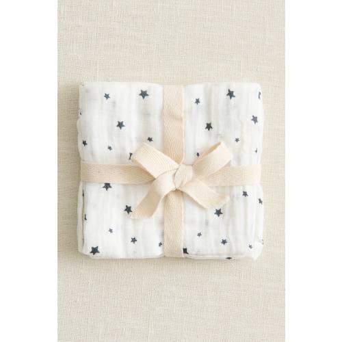 2-PACK MUSLIN CLOTHS