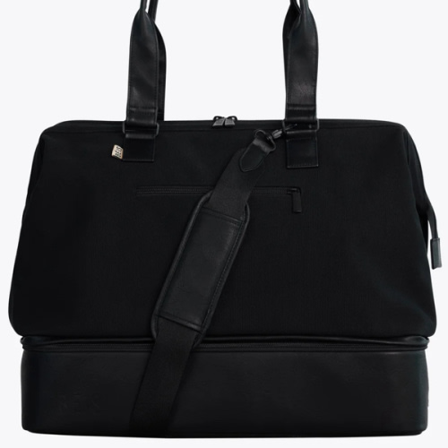 BÉIS 'The Weekender' in Black - Black Travel Bag & Overnight Bags