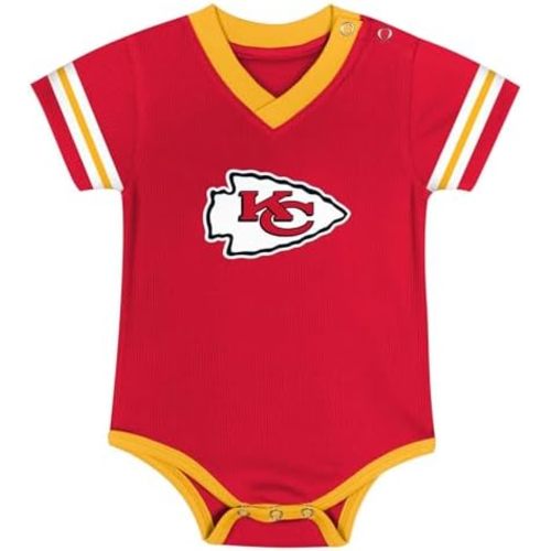 Outerstuff NFL Newborn & Infants 0-24 Months Official Game Day Primary Logo Onesie Creeper Jersey