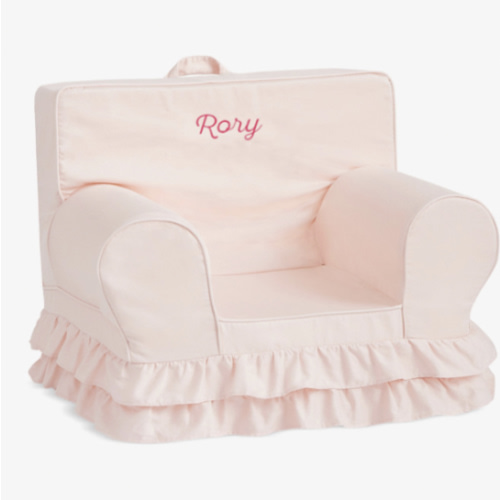 Anywhere Chair®, Dusty Blush Ruffle