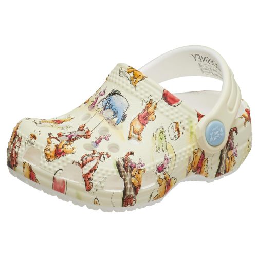 Crocs Unisex-Child Infant Littles Clogs, Baby Shoes for Girls and Boys, Winnie The Pooh, 2-3 Infant