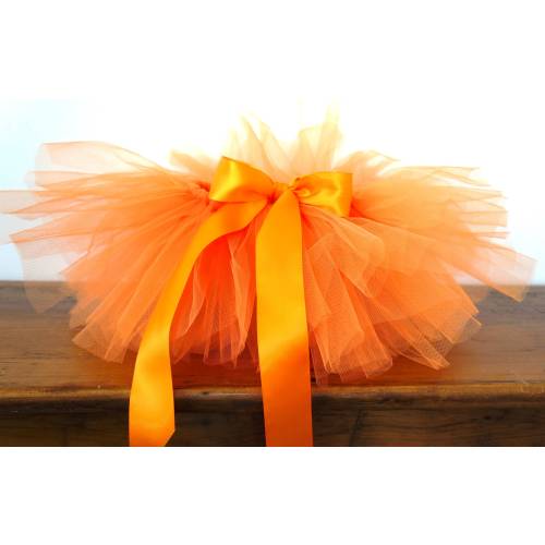 Baby Tutu - Orange Tutu - Pumpkin Tutu