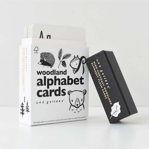Woodland Alphabet Cards
– OMAMImini