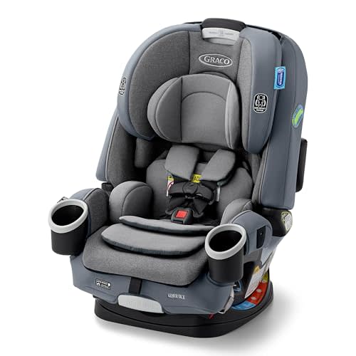 Graco 4Ever DLX 4-in-1 Car Seat, Maddox | Infant to Toddler Car Seat, with 10 Years of Use | Rear-Facing, Forward-Facing and Booster Modes | Safe, Comfortable and Convenient