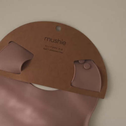 Mushie Silicone Baby Bib