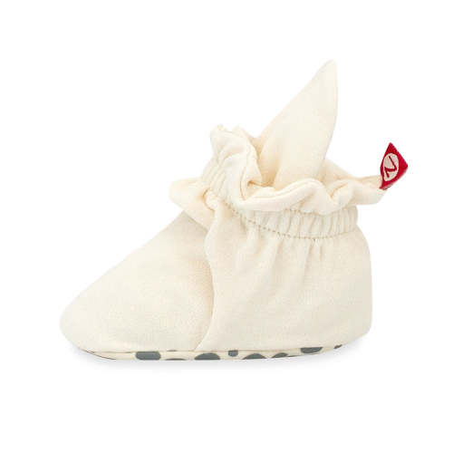 Organic Cotton Gripper Baby Bootie - Cream – Zutano