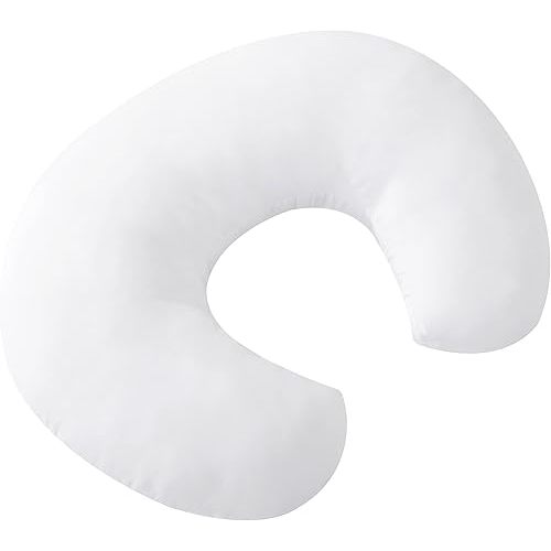 Little Grape Land Nursing Pillow for Breastfeeding, Bare Naked Breast Feeding Pillows for Mom, Bottle Feeding & Tummy Time, Breastfeeding Pillows, Naked Nursing Support Only (Naked Pillow)