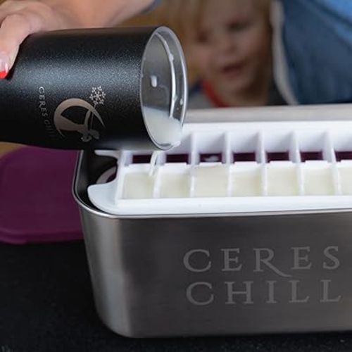 Reusable Breastmilk Freezer Storage Container, 1/2 Ounce Cubes fit Any Baby Bottle