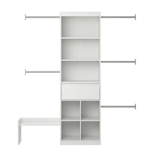 Grow With Me 69.89" W - 95.44" W Closet System Reach-In Sets