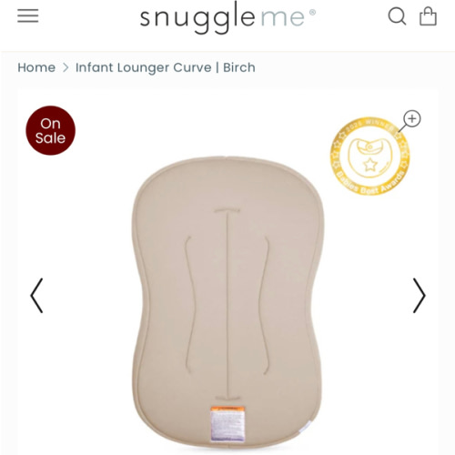 Infant Lounger Curve | Birch