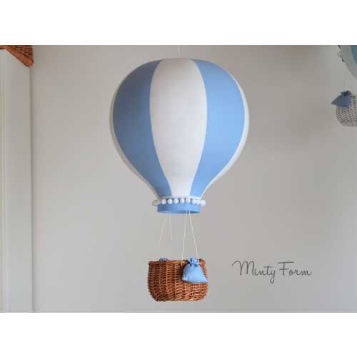 Hot Air Balloon Mobile | Travel Theme Nursery | Custom Mobile | Addition to Cloud Baby Mobile | Welcome Baby Gift
