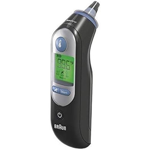 Braun ThermoScan 7 – Digital Ear Thermometer for Kids, Babies, Toddlers and Adults – Fast, Gentle, and Accurate Results in 2 Seconds - Black, IRT6520