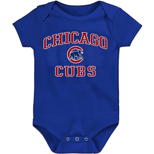 Outerstuff MLB Officially Licensed 0-24 Months City Headline Arch Logo Onesie Bodysuit Romper