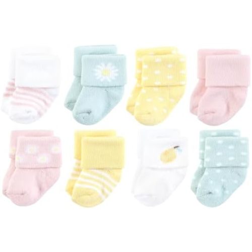 Hudson Baby Unisex Baby Cotton Rich Newborn and Terry Socks
