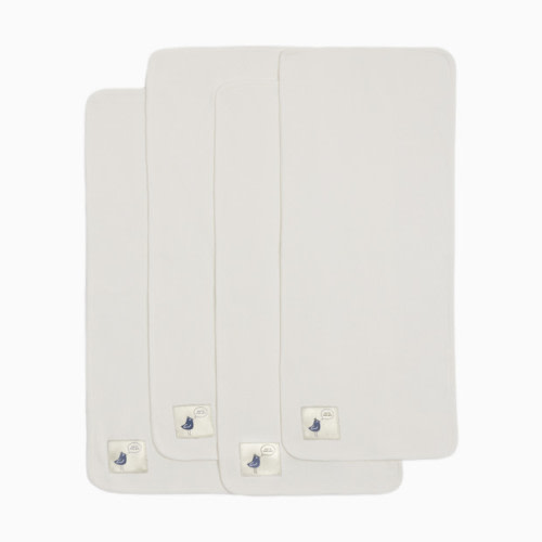 Burp Cloth (4 Pack) - White