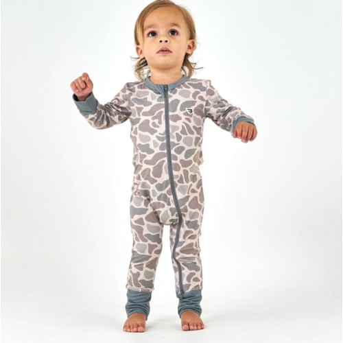 Baby Zip Up - Classic Deer Camo – BURLEBO-Newborn