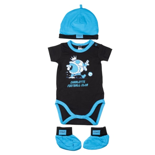 Sport Design Sweden Infant Charlotte FC Black Recruit Onesie | Dick's Sporting Goods