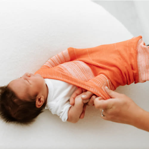 Orange Swaddle Sleep Sack – Swaddelini