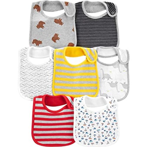 Simple Joys by Carter's Baby 7-Pack Teething Bibs