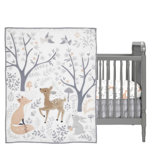 Deer Park 3-Piece Crib Bedding Set