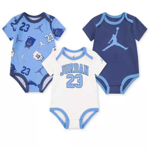 Baby Boy 3-Pack Short-Sleeve Jersey Bodysuits