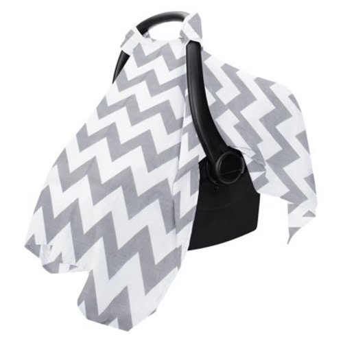 EUZODNAK Car Seat Cover Baby, Carseat Covers Baby for Girl Boy, Muslin Cotton Infant Car Seat Cover, Lightweight Car Seat Canopy, Breathable Baby Carrier Cover, Summer Stroller Sun Shade
