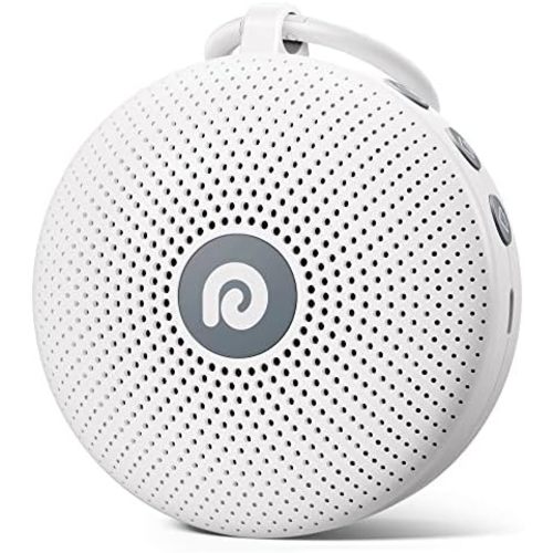 Dreamegg Portable Noise Machine for Baby Adult, Features Powerful Battery, 21 Soothing Sound, Noise Canceling for Office & Sleeping, Sound Therapy for Home, Travel, Registry Gift, Classic White