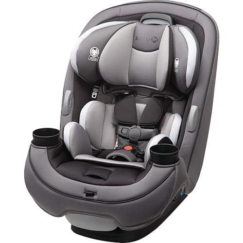 Safety 1st Grow and Go All-in-One Convertible Car Seat, Rear Facing Car Seat 5-40 lbs, Forward Facing Car 30–65 lbs, High Back Booster Seat 40-100 lbs, Evening Dusk