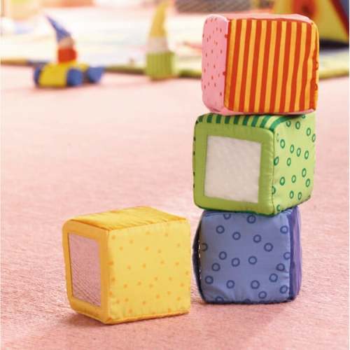 Happy Quartett Baby's 4 Piece Soft Block Set - HABA | Maisonette
