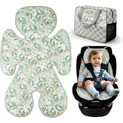KAKIBLIN Car Seat Cooling Pad, Stroller Cooling Pad for Baby, Universal Double Sided Cooler Pads Gel CarSeat Cooling Pad for Baby Stroller,Chair,Chilling Pads Keep Cool in Summer (Green)