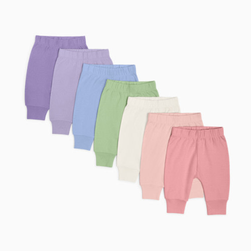 Organic Cotton Solid Everyday Pant (7 Pack) - Soft Rainbow