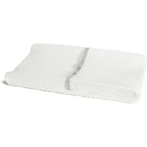 Munchkin® Secure Grip™ Contoured Baby Diaper Changing Pad for Dresser, Includes Cover, Waterproof Pad