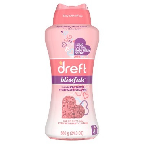 Dreft Blissfuls Baby Fresh Scent In-Wash Scent Booster Beads, Size: 26.5oz