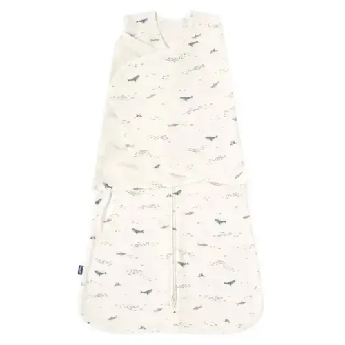 Ocean Life Cotton Swaddle Newborn | HALO