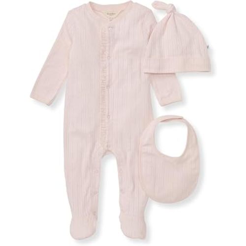 Burt's Bees Baby Baby Jumpsuit, 100% Organic Cotton One-piece Outfit Coverall