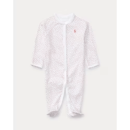 Floral Cotton Footed Coverall | Ralph Lauren