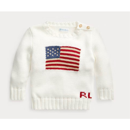 Baby Boy The Iconic Flag Sweater | Ralph Lauren
