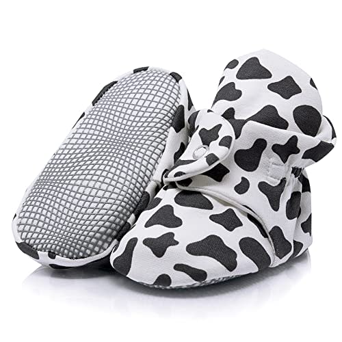 Ella Bonna Baby Booties Organic Cotton Muslin Newborn Baby Slippers Baby Boy Booties, Infant Girl Booties, 6-12 months, 0-6 Months, 12-18 Months, 0-3 Months, 18-24 Months, Toddler Shoes