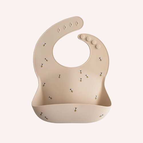 Mushie Silicone Bib - Bees