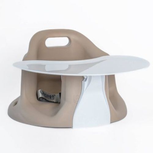 Upseat Infant Floor & Booster Seat - Taupe