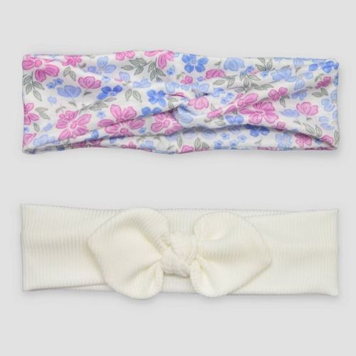 Carter's Just One You® Baby 2pk Floral Headwrap - 0-12M