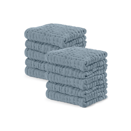 Muslin Washcloths - Pack of 10