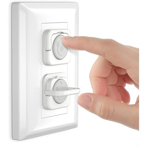 45 Pack Baby Proofing Outlet Covers, Baby Proof Plug Covers with Hidden Pull Handle for Child Safety, Electric Socket Covers, Plug Protectors to Prevent Power Shock(Grey)