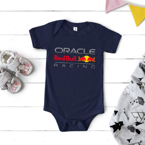 RedBull F1 Baby Bodygrow F1 Red Bull Baby Bodysuit Formula One Baby Clothes Red Bull F1 Bodysuit